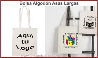 Bolsa Algodón Personalizada