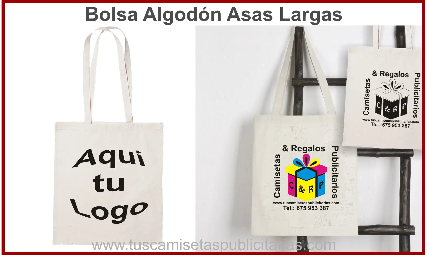 Bolsa Algodón Personalizada