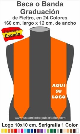 Estola Graduación Personalizada
