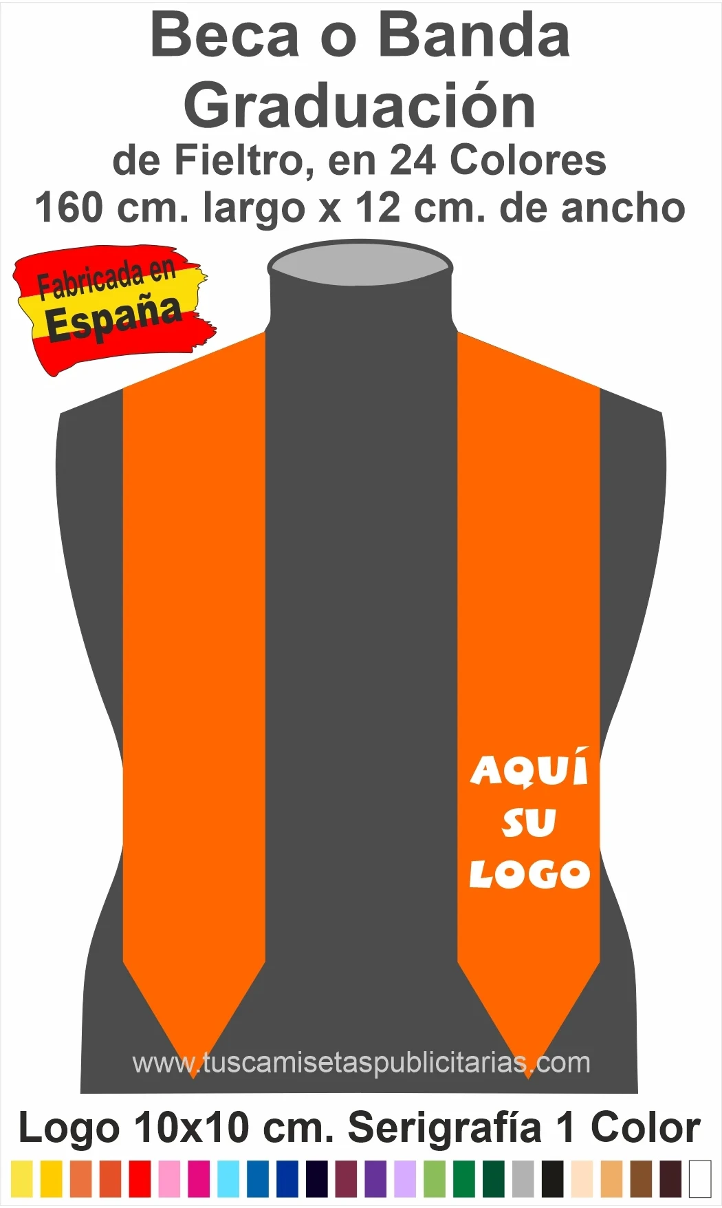 Estola Graduación Personalizada