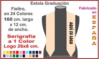 Estolas para Graduaciones