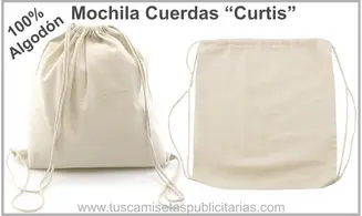 Mochila Saco Algodón