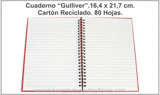 Cuaderno Eco para Colegio