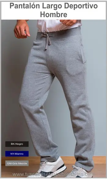 Pantalón Largo Deportivo Hombre