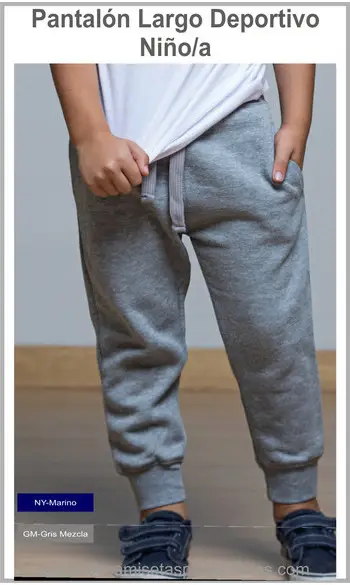 Pantalón Largo Deportivo Niño