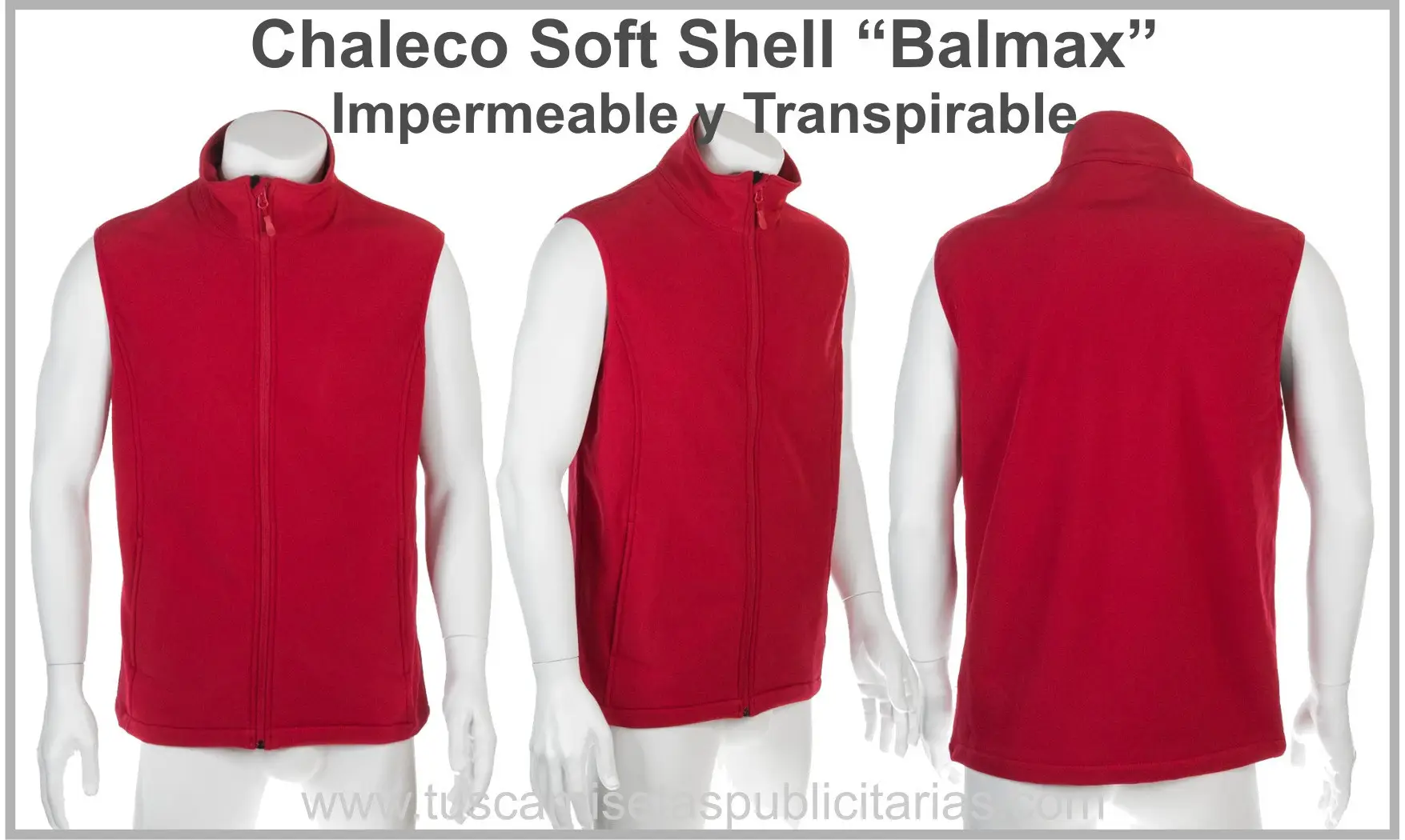 Chaleco Soft Shell Personalizado