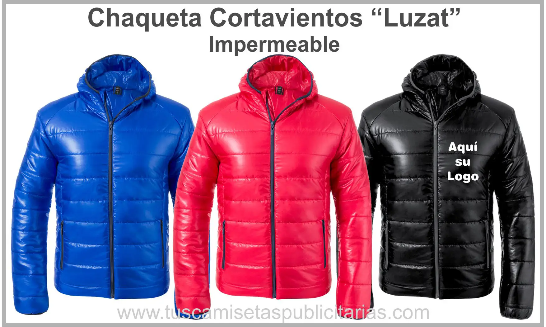 Chaqueta Cortavientos Personalizada