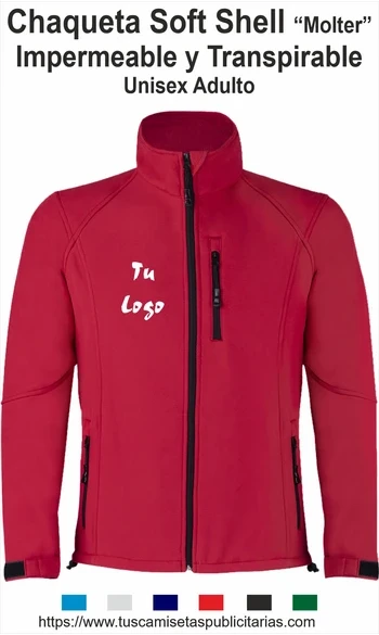 Chaquetas SoftShell Personalizadas