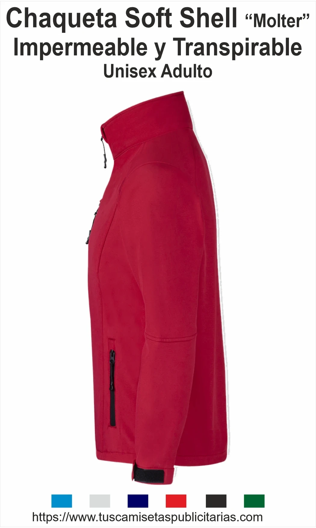 Chaquetas SoftShell Personalizadas