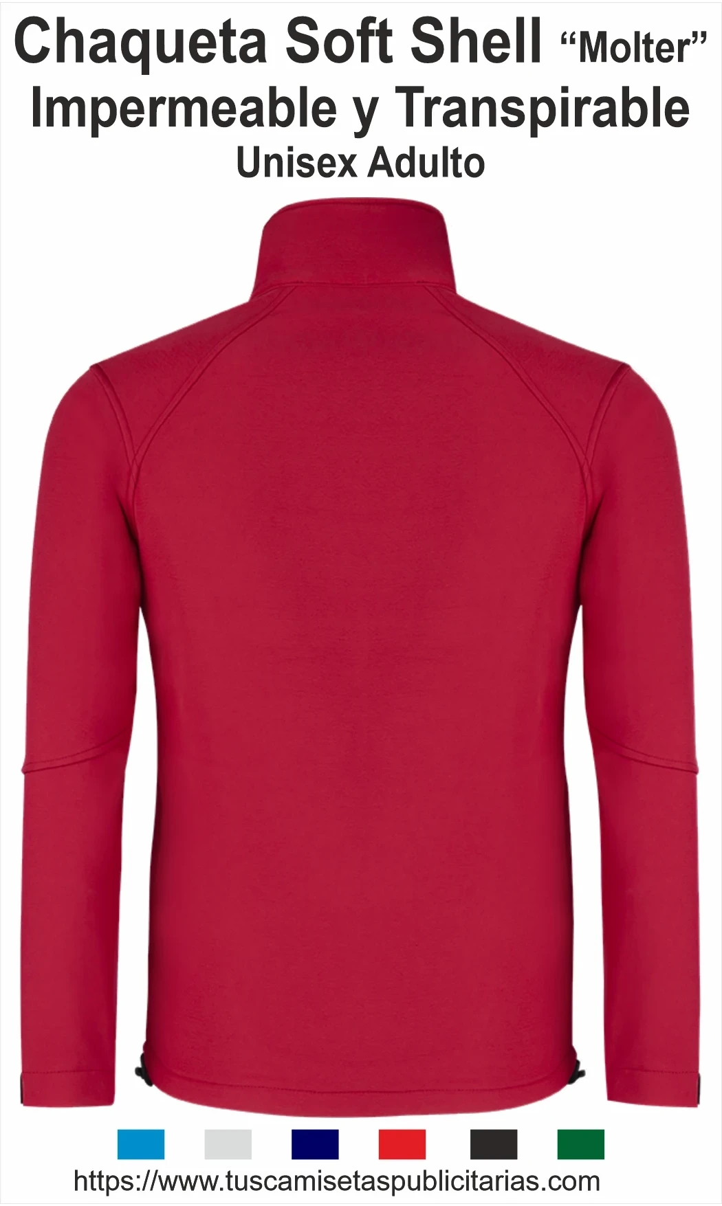 Chaquetas SoftShell Personalizadas