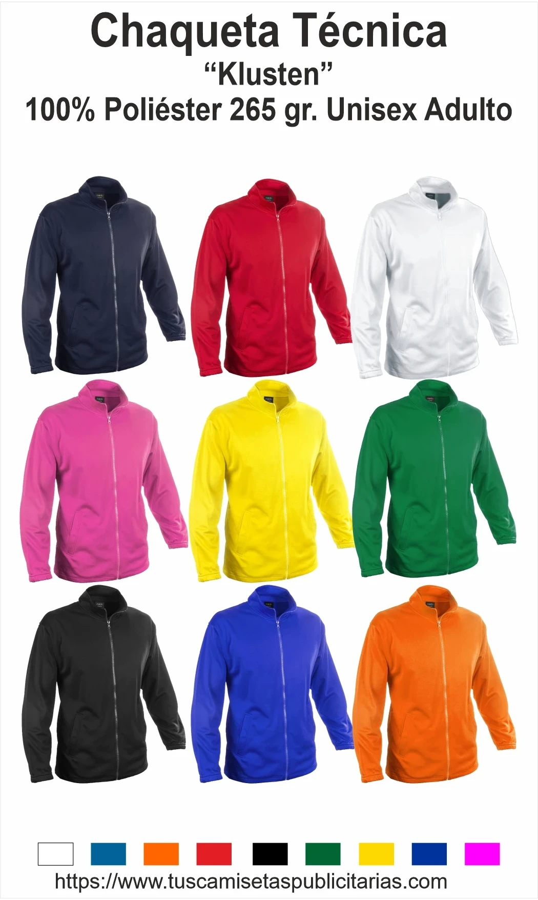 Chaquetas Técnicas Publicitarias