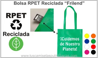 Bolsas RPET Recicladas para Publicidad