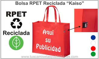 Bolsas RPET Recicladas Publicitarias