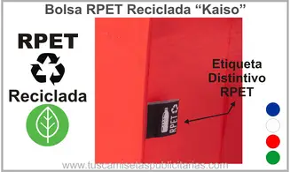 Bolsas RPET Recicladas Publicitarias