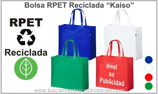 Bolsas RPET Recicladas Publicitarias