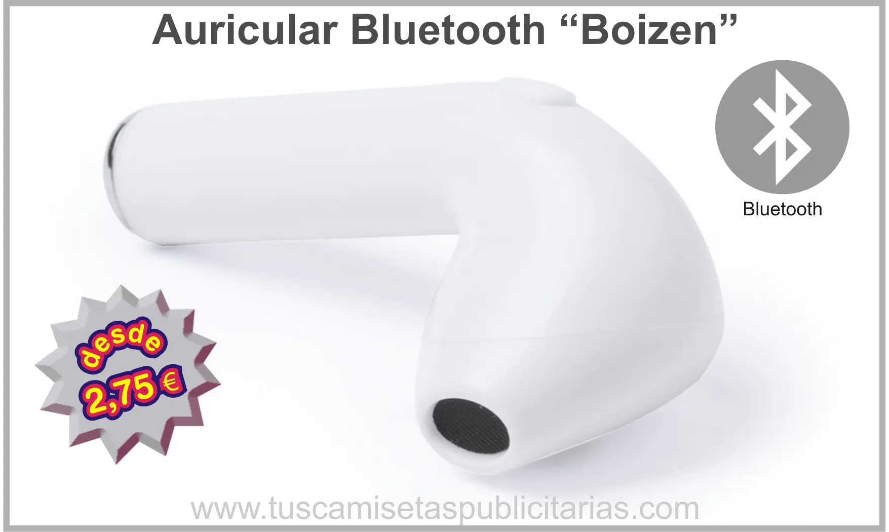 Auricular Bluetooth Personalizado