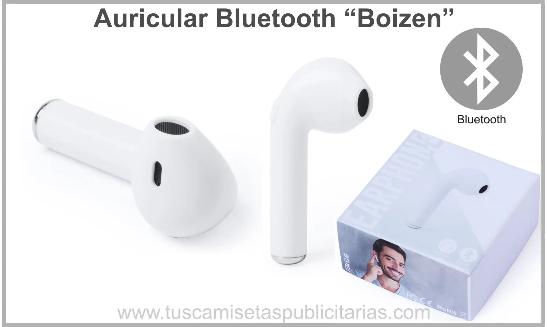 Auricular Bluetooth Personalizado