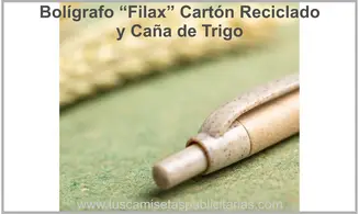 Bolígrafo Cartón Reciclado Personalizado