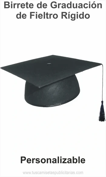 Birrete Fieltro Graduado