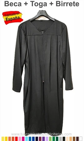 Birrete, Banda y Toga Graduado