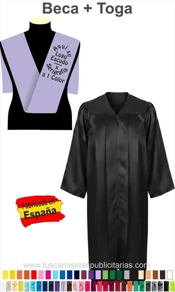 Pack de Banda + Toga Graduación