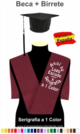 Beca y Birrete Graduación