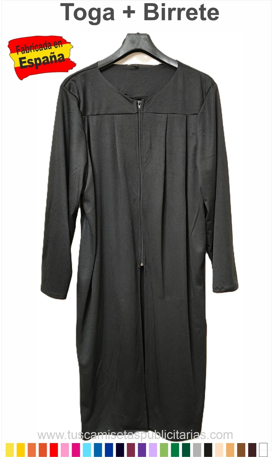 Toga y Birrete Graduación