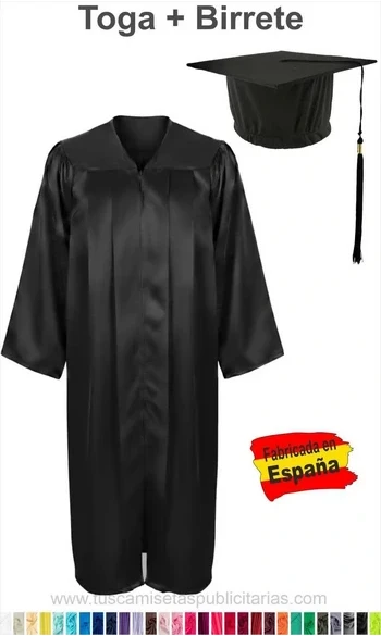 Toga Graduaciones + Birrete Graduaciones