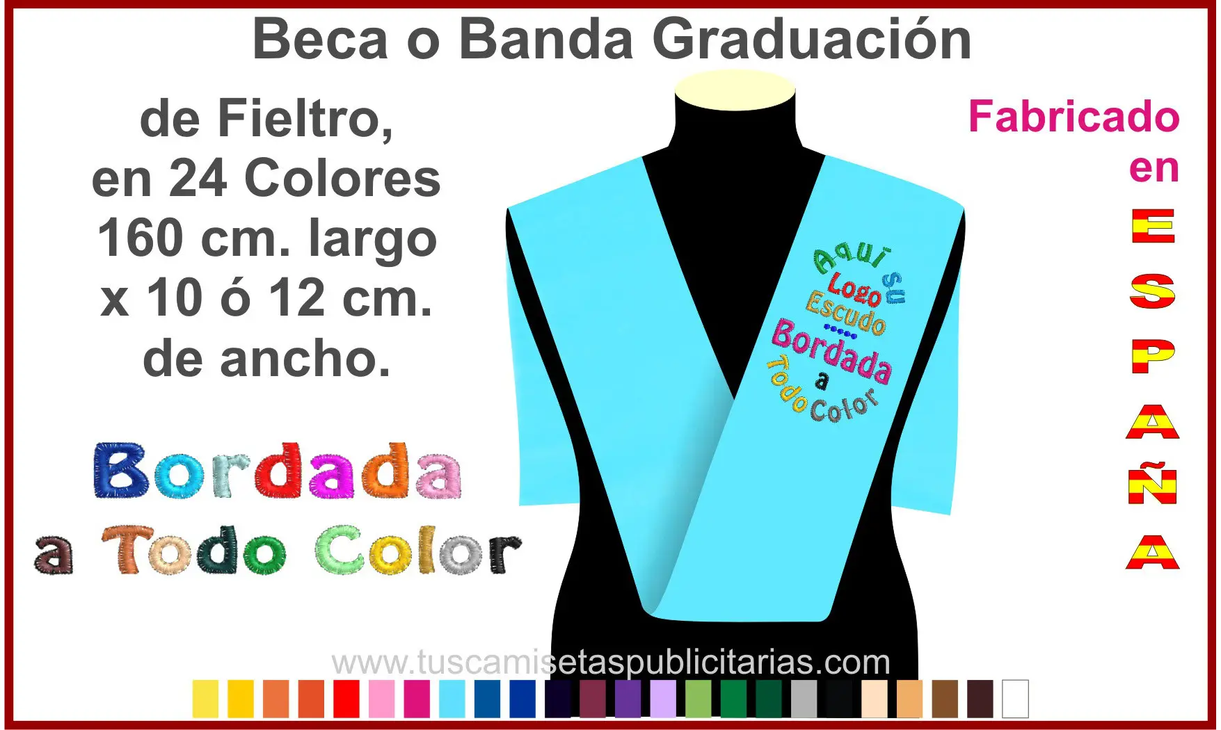 Beca Graduacion Personalizada