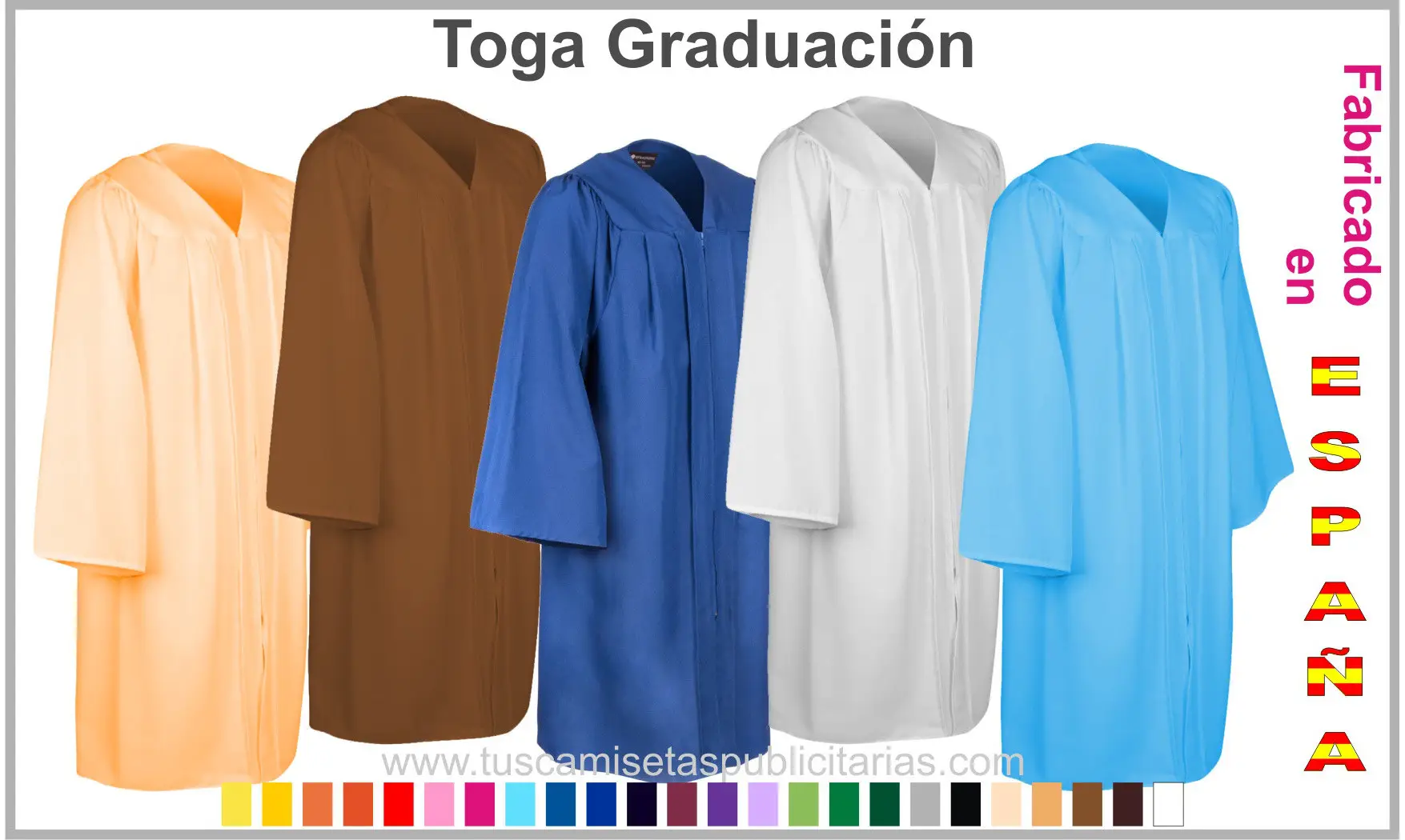 Togas de Graduacion