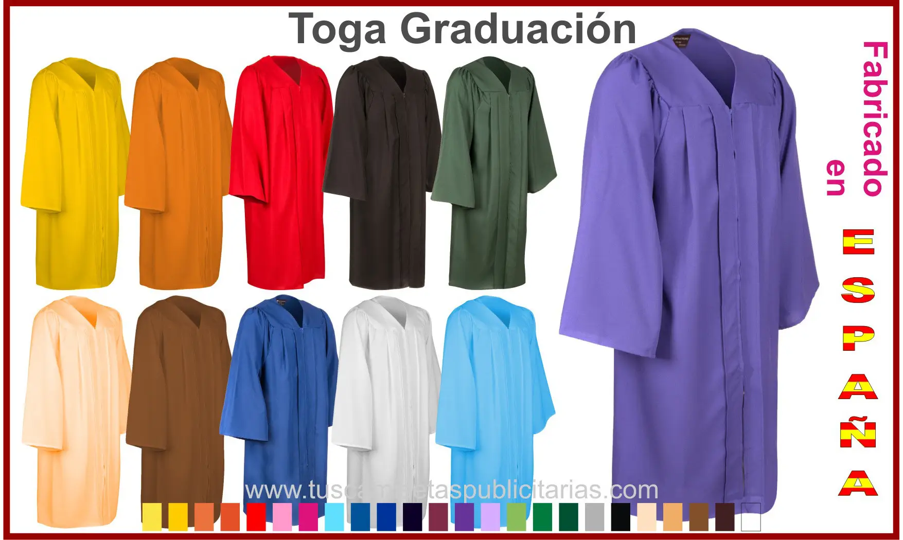 Togas Baratas Graduacion