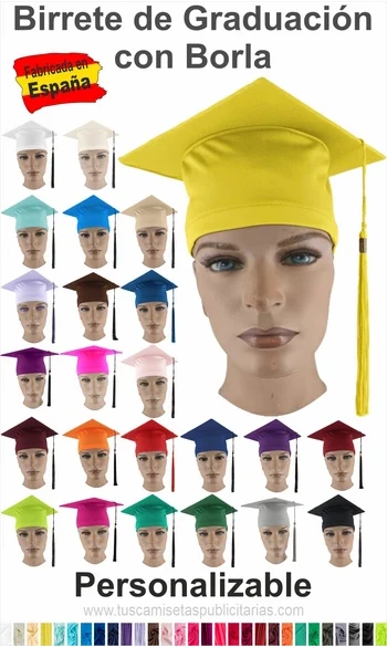 Birrete Graduación Adulto