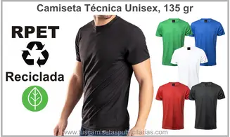 Camiseta Técnica RPET Reciclada