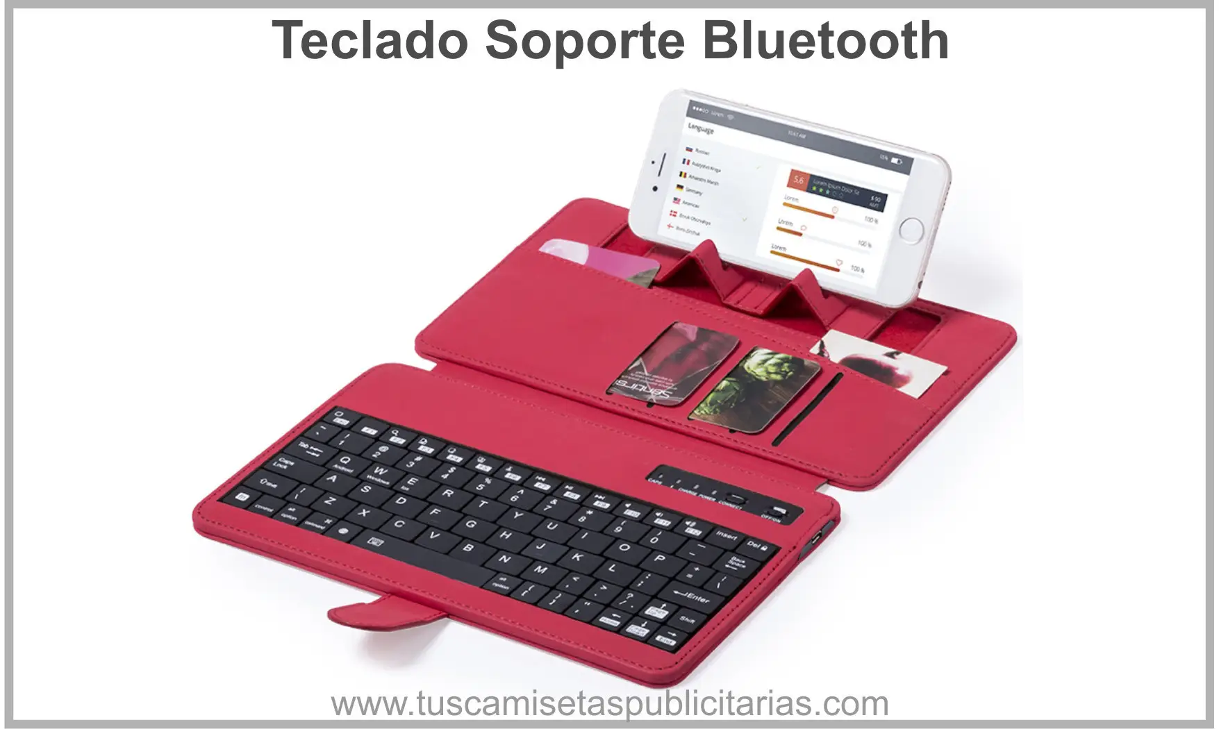 Teclado Soporte Bluetooth