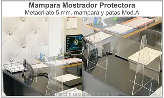 Mampara Mostrador Protectora Mod. A