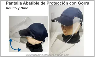 Pantalla Protección con Gorra