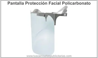 Pantalla Protección Facial Policarbonato