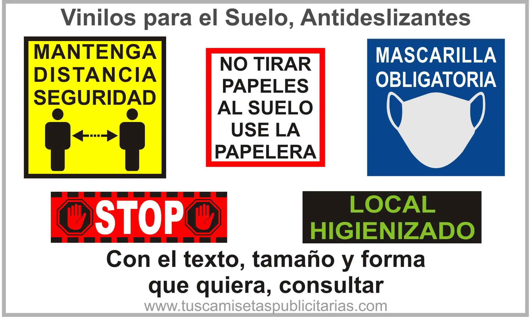 Vinilos para Suelo Antideslizantes