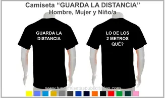 Camiseta Guarda Distancia