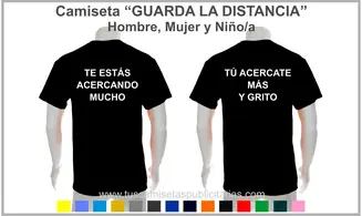 Camiseta Guarda Distancia