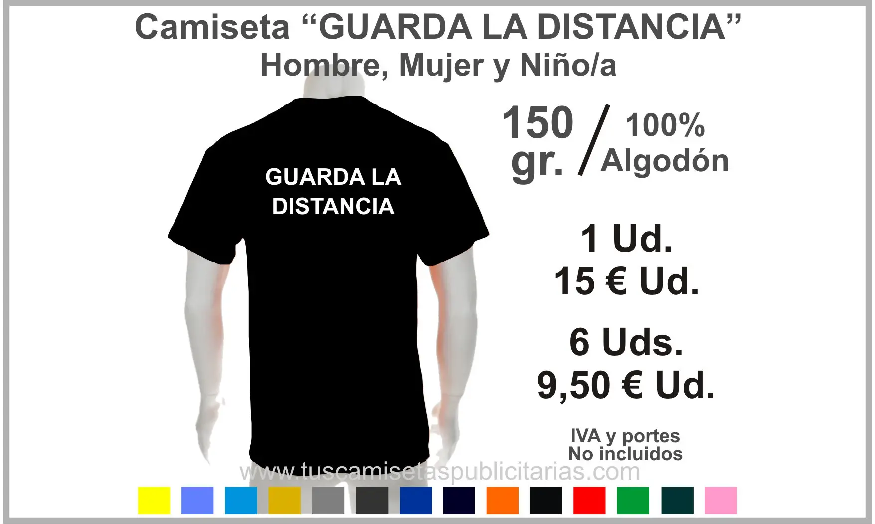 Camiseta Guarda Distancia