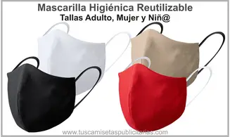 Mascarilla Higiénica Reutilizable