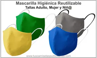 Mascarilla Higiénica Reutilizable