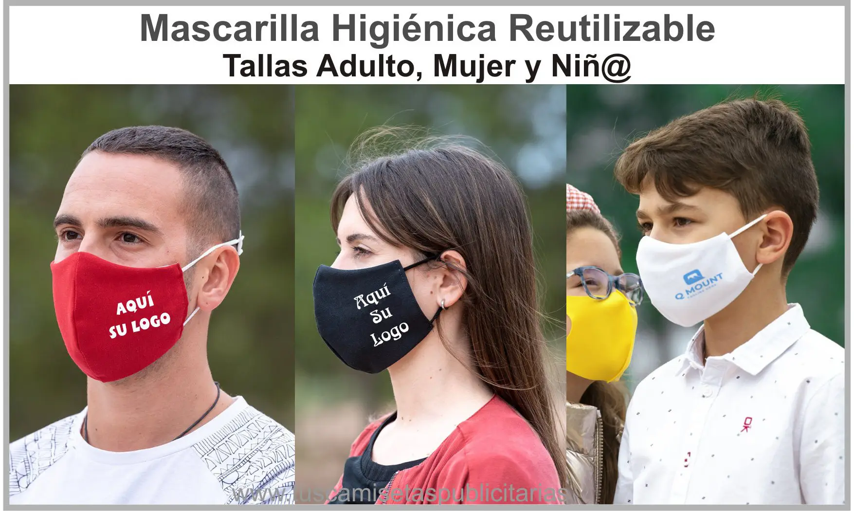 Mascarilla Higiénica Reutilizable