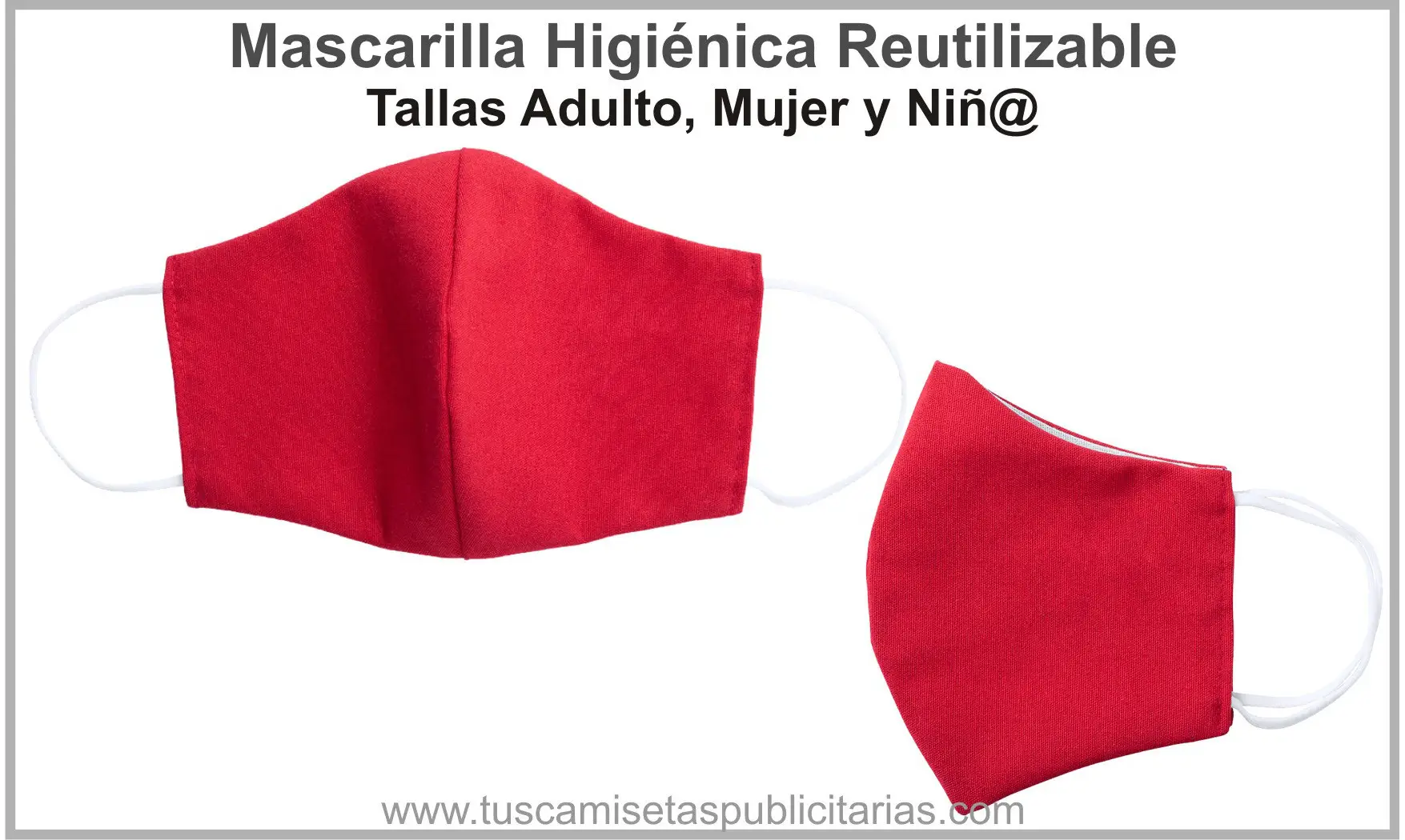 Mascarilla Higiénica Reutilizable