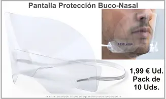 Pantalla Protección Buco-Nasal