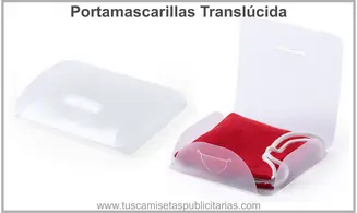 Portamascarillas Translúcida Personaliza
