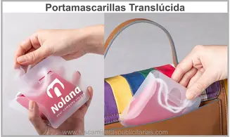 Portamascarillas Translúcida Personaliza