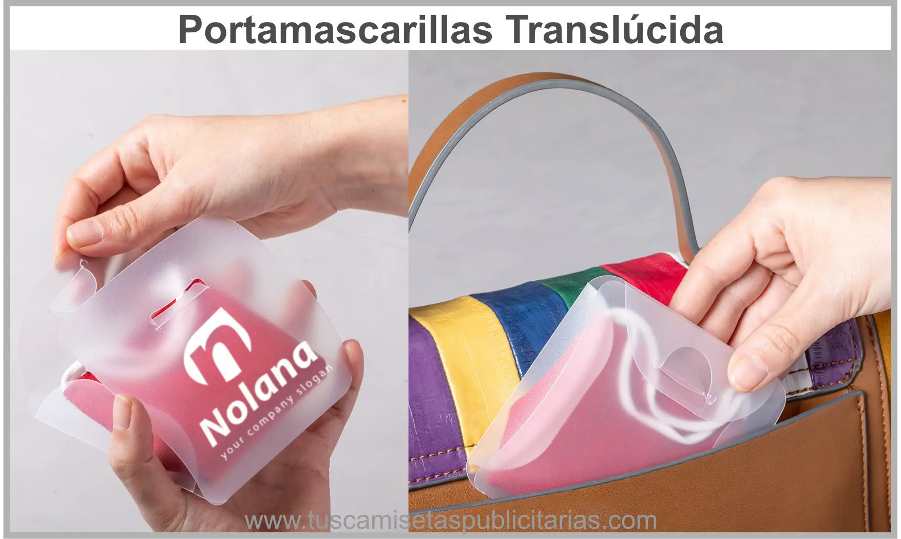 Portamascarillas Translúcida Personaliza