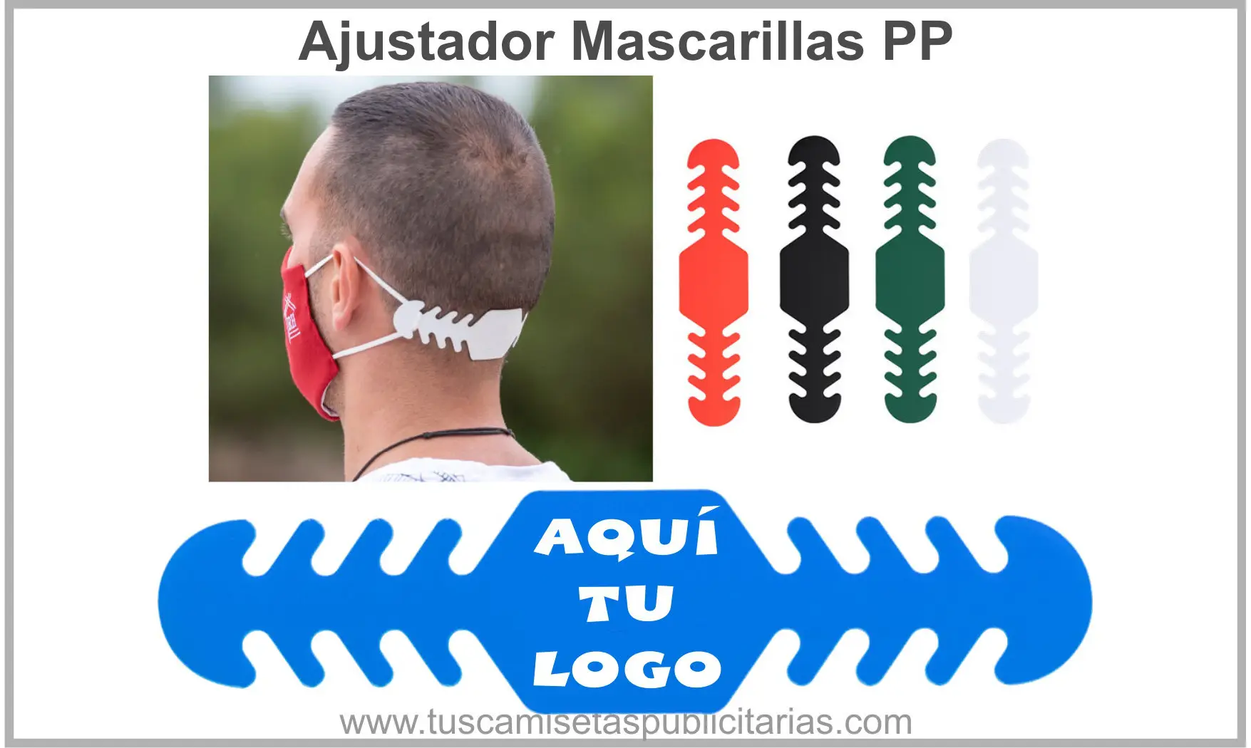 Ajustador Mascarillas PP